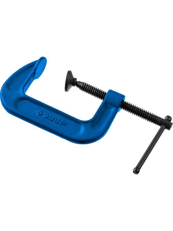 ЗУБР ПСС-80, 75 мм, G-образная, струбцина, Профессионал (32245-075)