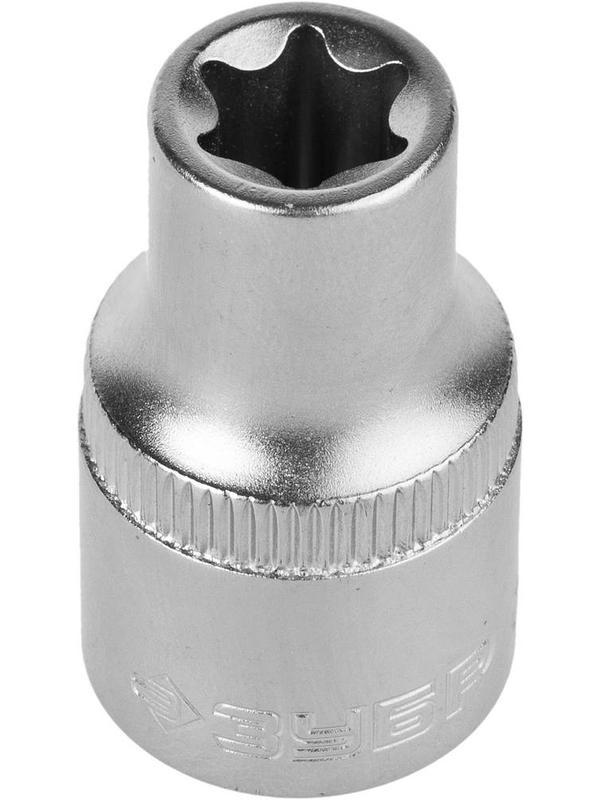 ЗУБР E-TORX, 1/2″, E11, торцовая головка (27719-11)