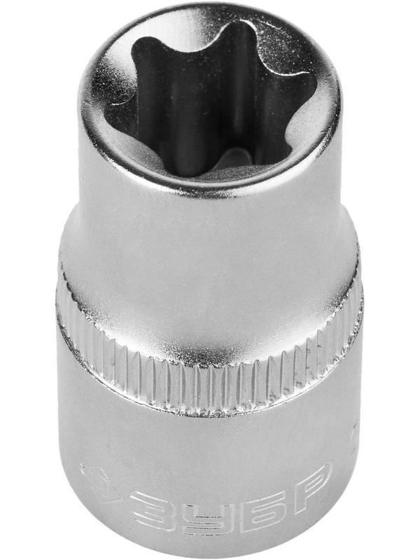 ЗУБР E-TORX, 1/2″, E16, торцовая головка (27719-16)