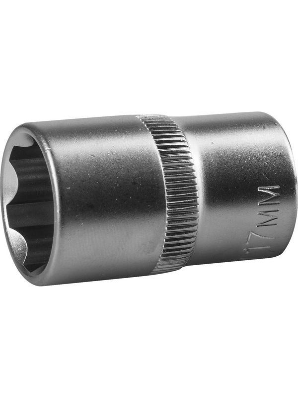 ЗУБР SUPER LOCK, 1/2″, 17 мм, торцовая головка (27725-17)