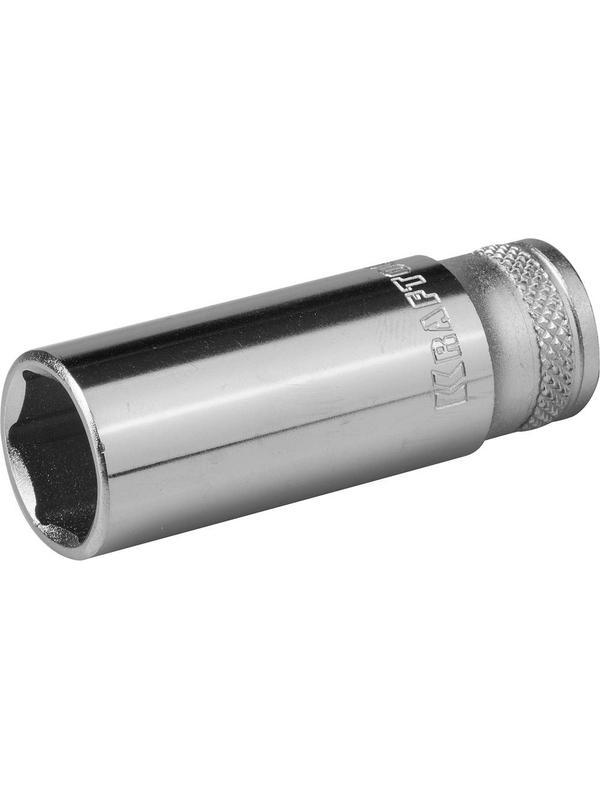 KRAFTOOL FLANK, 1/4″, 13 мм, удлиненная торцовая головка (27817-13)