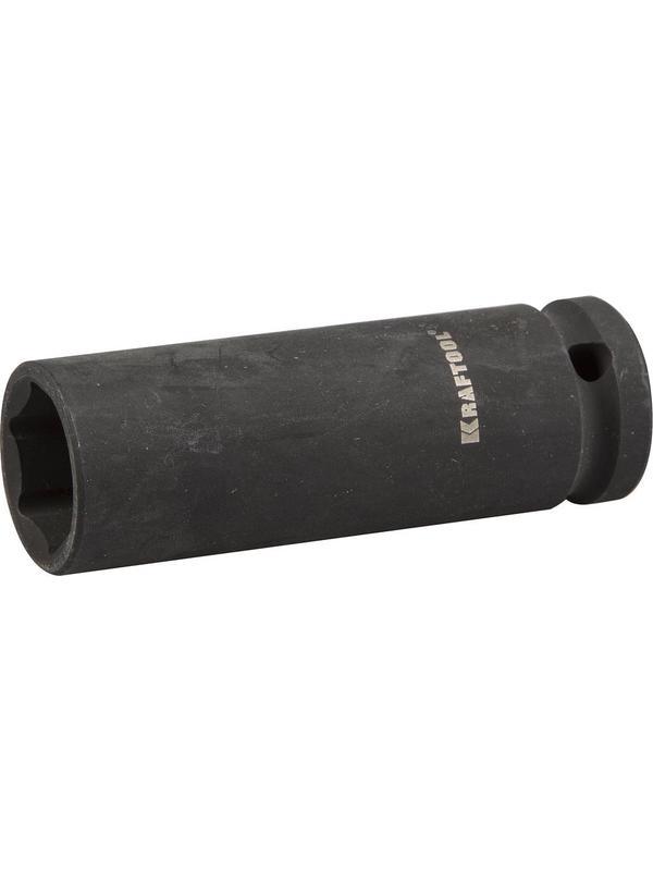 KRAFTOOL FLANK, 1/2″, 17 мм, удлиненная ударная торцовая головка (27942-17)