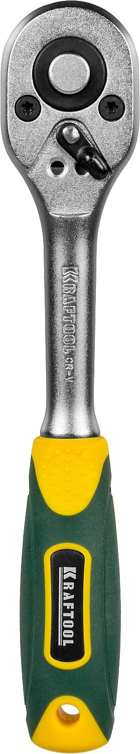 KRAFTOOL 1/4″, 72 зубца, трещотка для торцовых головок (27791-1/4)