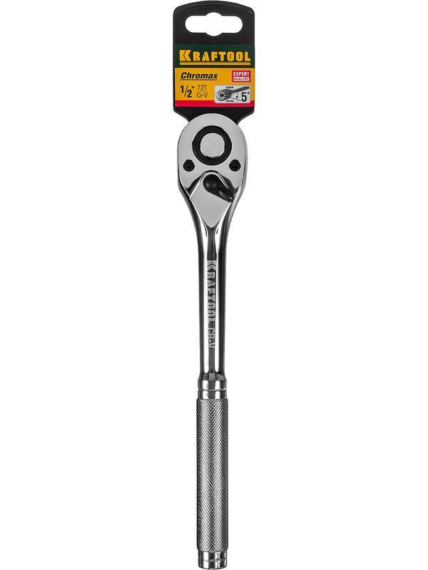 KRAFTOOL INDUSTRIE QUALITAT (1/2″), 72 зубца, трещотка (27793-1/2)