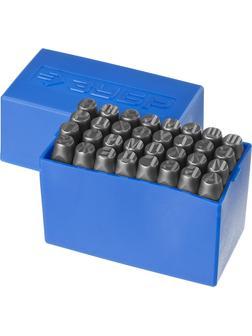 ЗУБР 8 мм, кириллица, штамповочные буквенные клейма, Профессионал (21503-08)