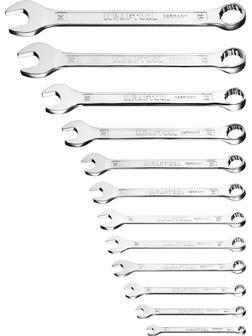 KRAFTOOL 12 шт, 6 - 24 мм, набор комбинированных гаечных ключей (27079-H12C)