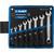 ЗУБР 8 шт, 6 - 17 мм, набор комбинированных гаечных ключей, Профессионал (27087-H8)
