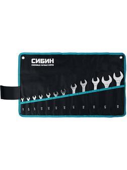 СИБИН 12 шт, 6 - 32 мм, набор рожковых гаечных ключей (27013-H12)