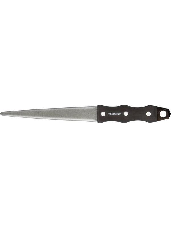 ЗУБР 150 мм, Р 400, напильник алмазный конусообразный (33396-150-400)