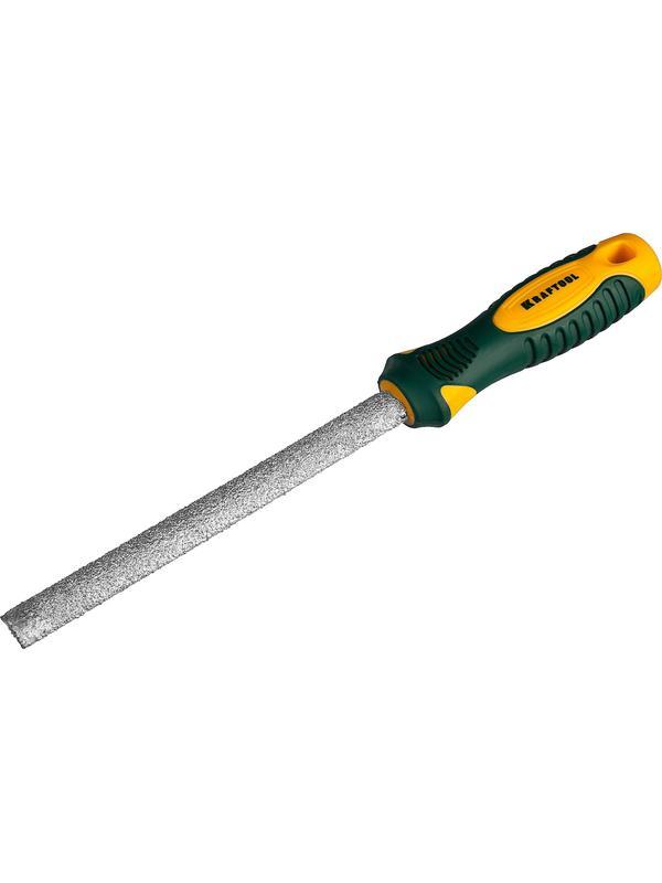 KRAFTOOL 150 мм, полукруглый напильник с карбидом вольфрама, Professional (16082-15)