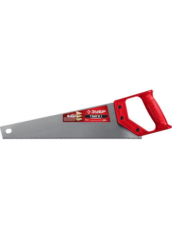 ЗУБР Тайга-7, 400 мм, универсальнаяножовка (15081-40)