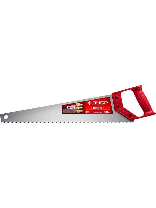 ЗУБР Тайга-5, 500 мм, ножовка для быстрого реза (15083-50)