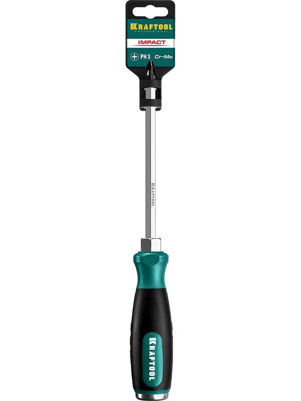 KRAFTOOL Impact PH3, ударная отвертка (250034-3)