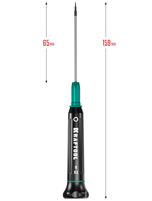 Отвертка для точных работ KRAFTOOL Precision 25684-06 / TX6