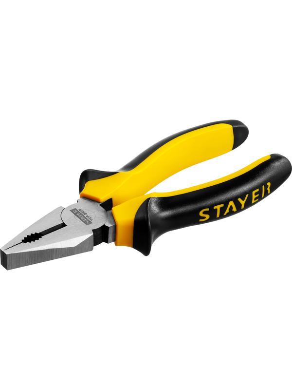 STAYER TOPGrip, 160 мм, комбинированные плоскогубцы (2205-1-16)