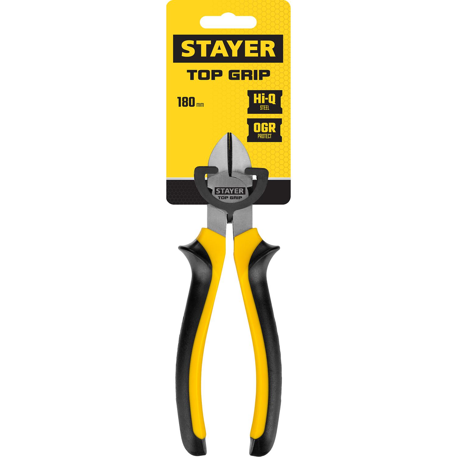 STAYER TOPGrip, 180 мм, бокорезы (2205-5-18)