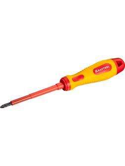 KRAFTOOL PH2 х 100 мм, высоковольтная отвертка (250084-2-100)