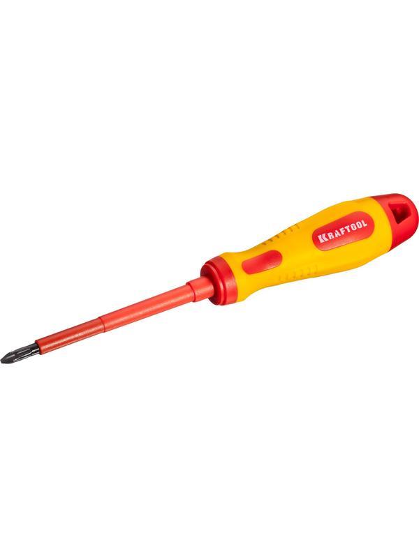 KRAFTOOL PH2 х 100 мм, высоковольтная отвертка (250084-2-100)