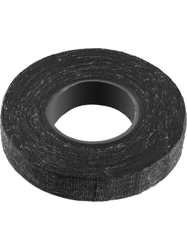 СИБИН 18 мм х 25 м, 1 000 В, черная, изолента х/б (1230-25)