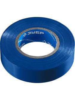ЗУБР ЭЛЕКТРИК-20, 19 мм х 20 м, 6 000 В, синяя, не поддерживает горение, изолента ПВХ, Профессионал (1234-7)