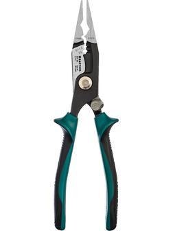 KRAFTOOL KM-20, резка, d 15мм, зачистка 0.75 - 2.5 мм2, клещи многофункциональные (23336-20)