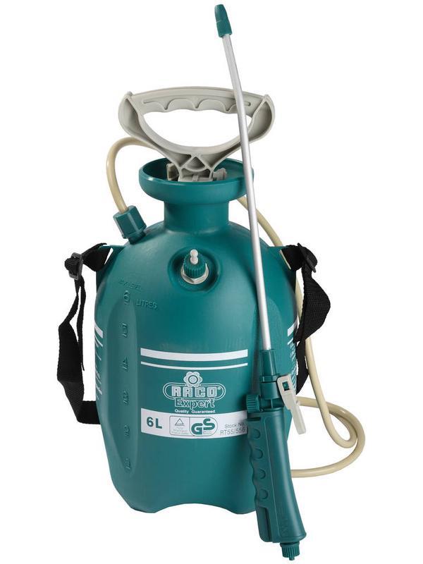 RACO T556, 6 л, с широкой горловиной, с клапаном сброса давления, переносной опрыскиватель (4240-55/556)