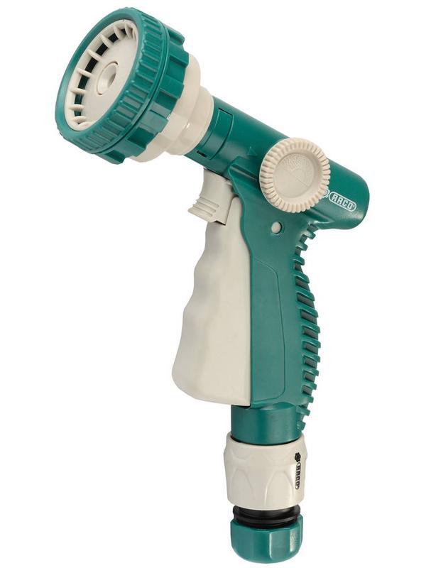 RACO 537C, 5 режимов, курок спереди, пластиковый, поливочный пистолет (4255-55/537C)