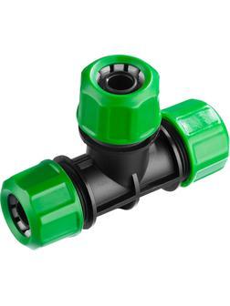 РОСТОК RW-12, 1/2″ х 1/2″ х 1/2″, пластик ABS, цанговый тройник (426369)