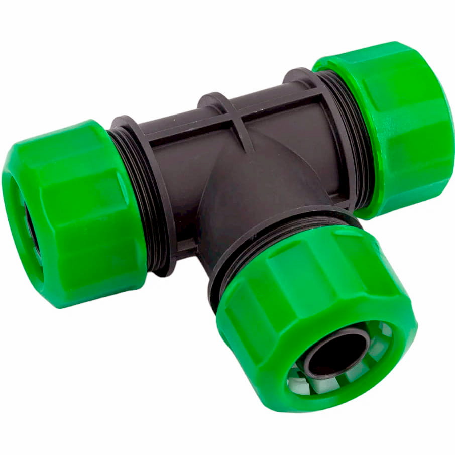 Тройник цанговый для шланга РОСТОК 426372 / 3/4