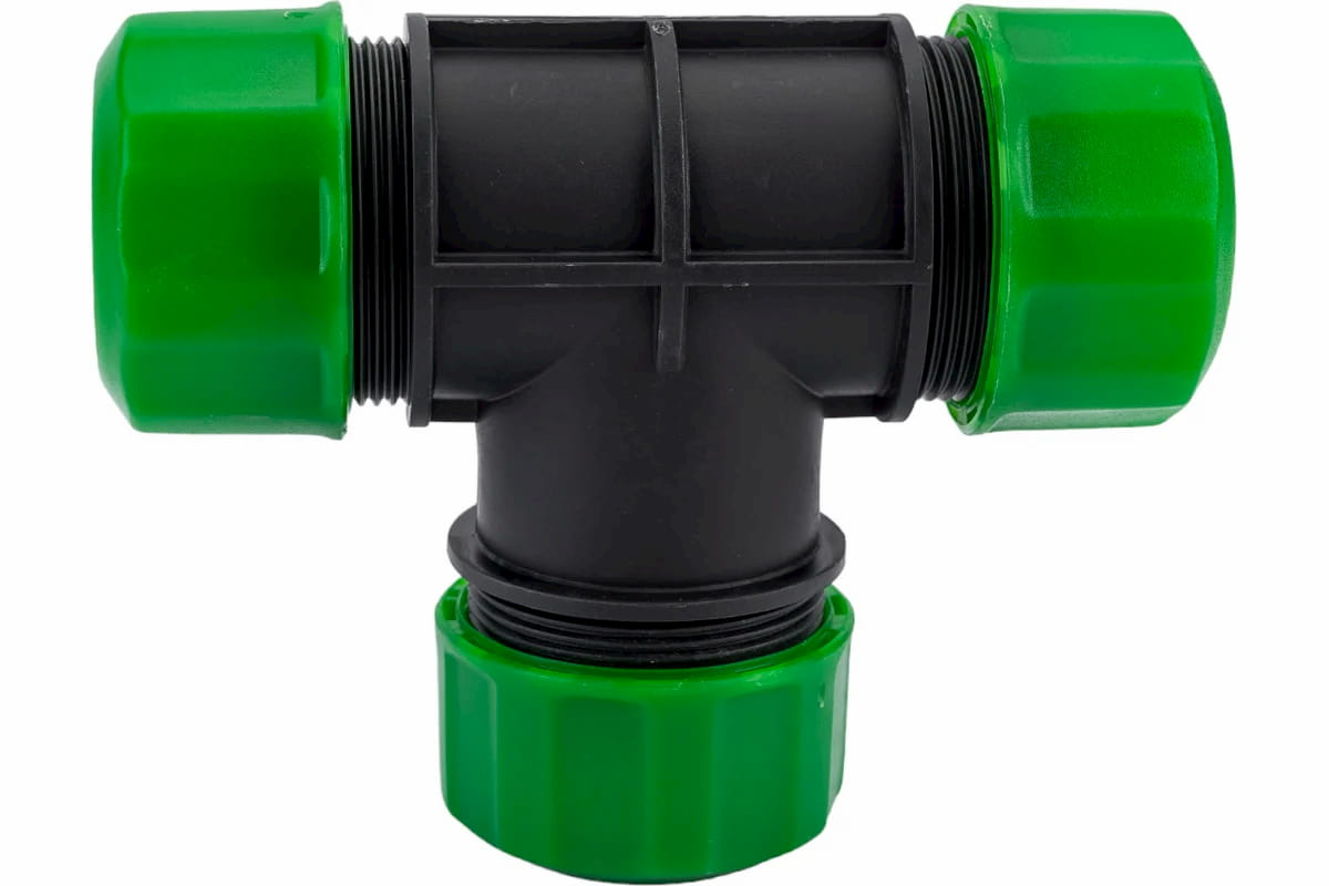 Тройник цанговый для шланга РОСТОК 426372 / 3/4