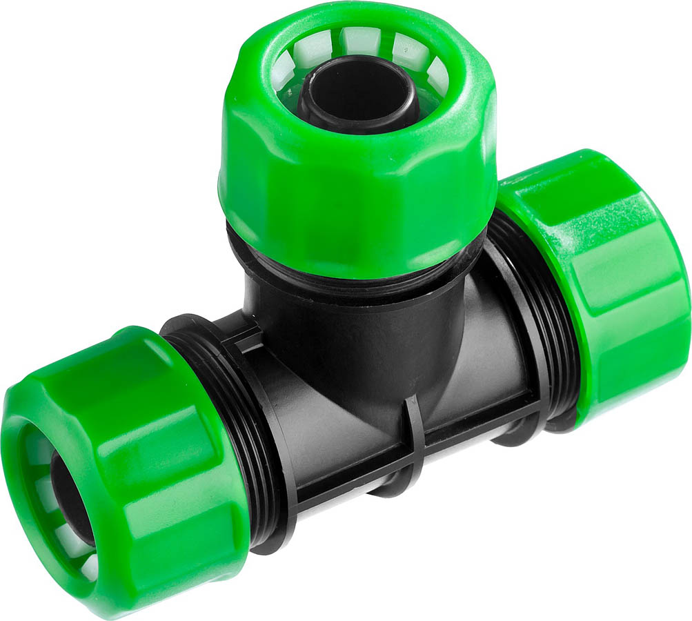 Тройник цанговый для шланга РОСТОК 426372 / 3/4