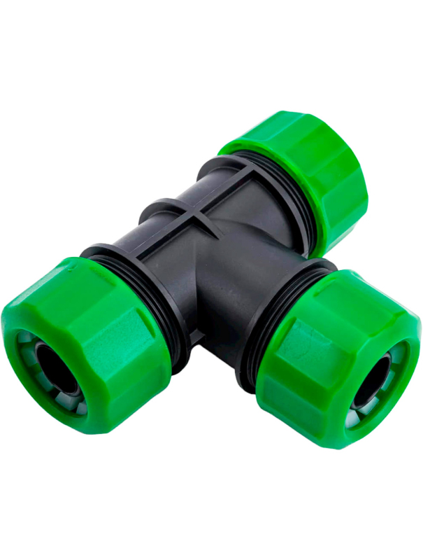 Тройник цанговый для шланга РОСТОК 426372 / 3/4