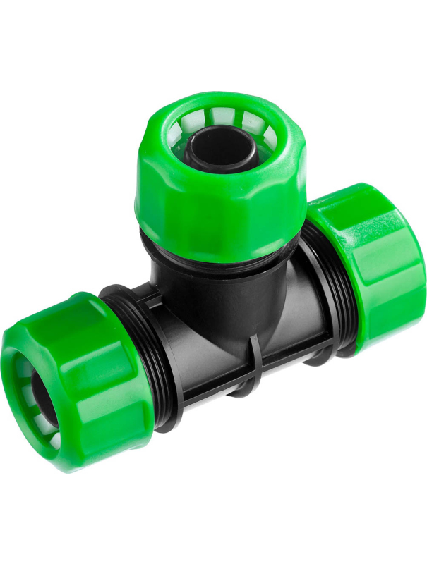 Тройник цанговый для шланга РОСТОК 426372 / 3/4