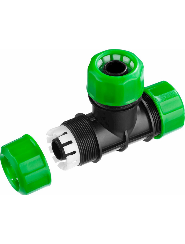 Тройник цанговый для шланга РОСТОК 426372 / 3/4