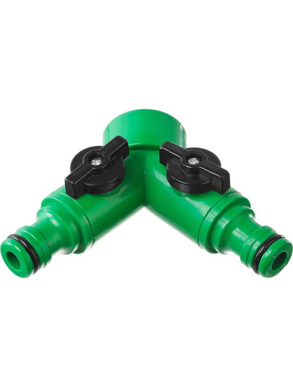 РОСТОК RS-2, 3/4″, двухканальный, с внутренней резьбой, поливочный распределитель (426377)