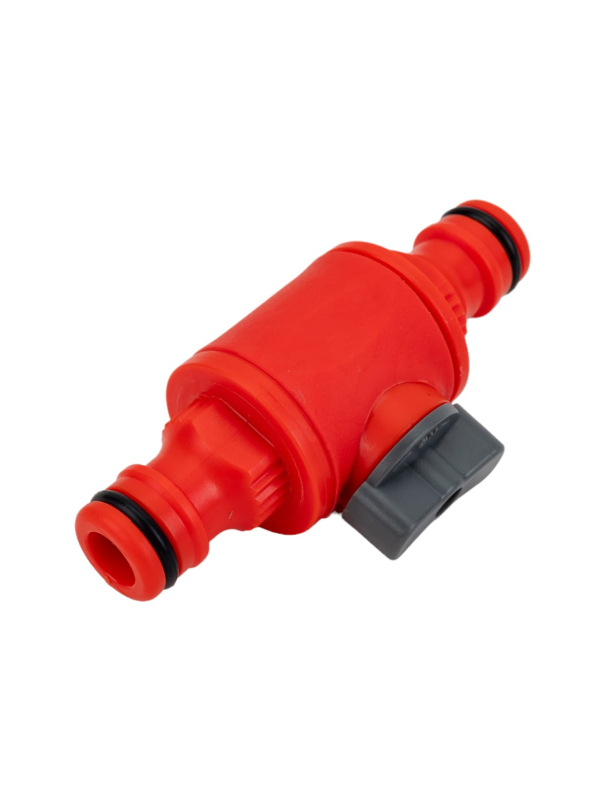 Штуцерный клапан GRINDA GV-1 8-426349, регулирующий, ударопрочный пластик / 1/2”