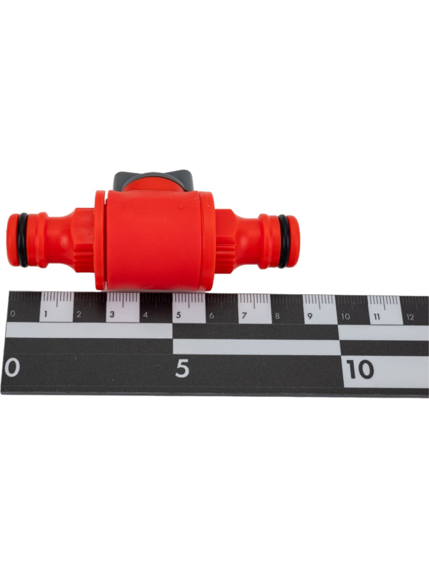 Штуцерный клапан GRINDA GV-1 8-426349, регулирующий, ударопрочный пластик / 1/2”