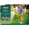 Быстросъемный соединитель для шланга RACO COMFORT-PLUS 4248-55233C, с автостопом, из ABS-пластика с TPR / 1/2″