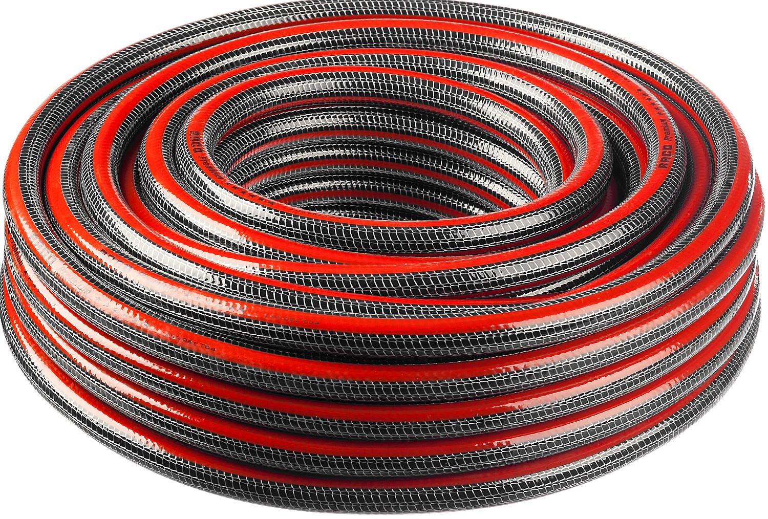 RACO PREMIUM, 3/4″, 50 м, 35 атм, пятислойный, усиленный двумя слоями армирования, поливочный шланг (40300-3/4-50)