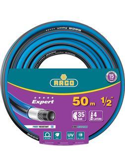 RACO EXPERT, 1/2″, 50 м, 35 атм, четырёхслойный, армированный, поливочный шланг (40302-1/2-50)