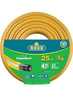 RACO COMFORT, 3/4″, 25 м, 25 атм, трёхслойный, армированный, поливочный шланг (40303-3/4-25)