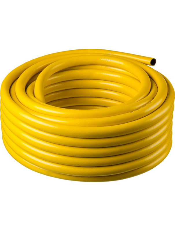 Поливочный шланг GRINDA Comfort 8-429003-3/4-25, 25 атм, трёхслойный, армированный / 3/4″, 25 м.