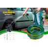 Шланг поливочный GRINDA 429000-1/2-25, 20 атм, трёхслойный, армированный / 1/2″, 25 м.