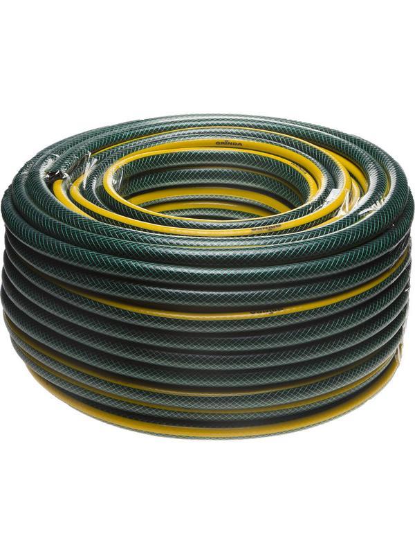 GRINDA STANDARD, 1/2″, 50 м, 20 атм, трёхслойный, армированный, поливочный шланг (429000-1/2-50)