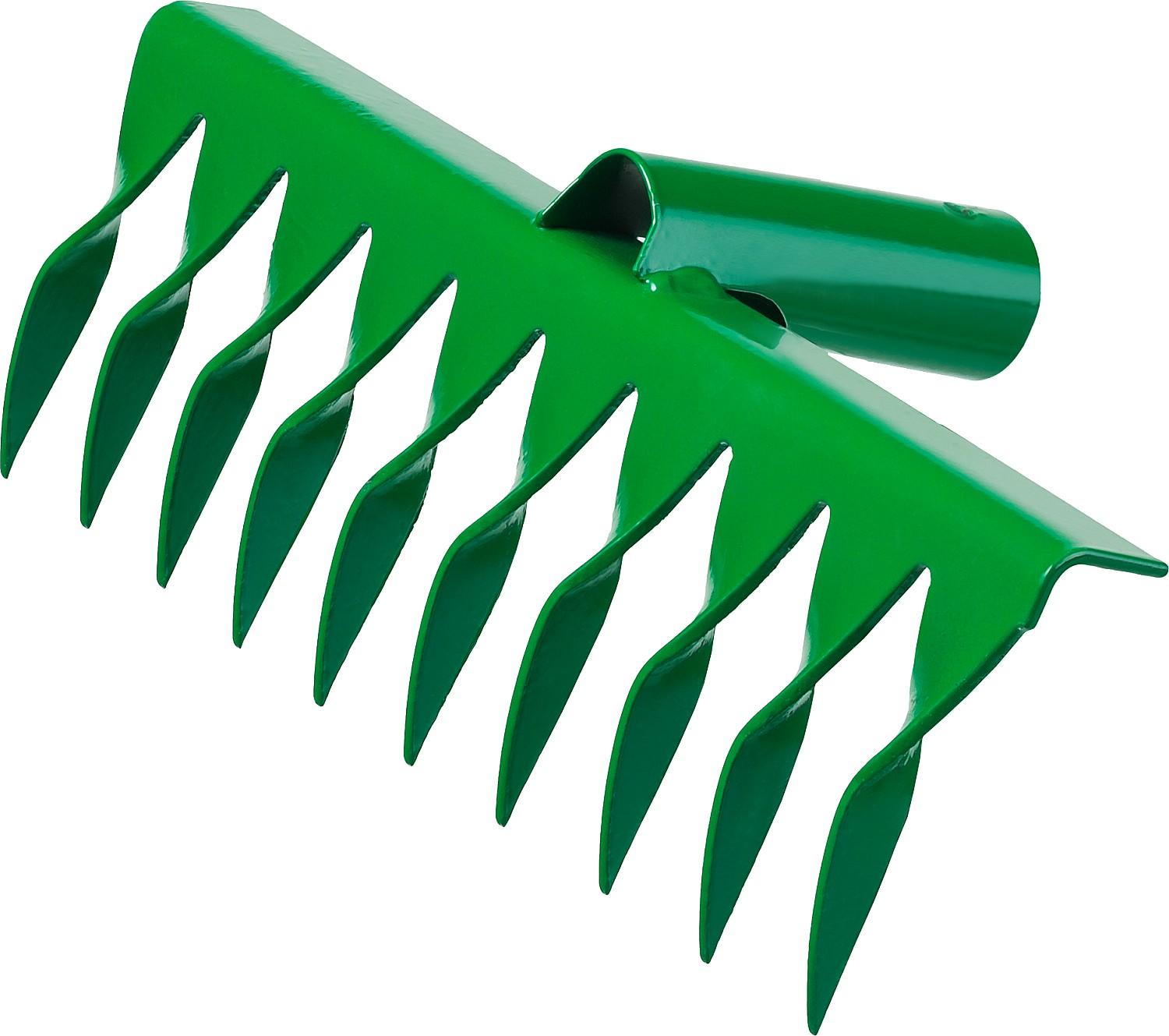 Грабли РОСТОК 260 x 72 мм, 10 витых зубцов, грабли (39600-10)