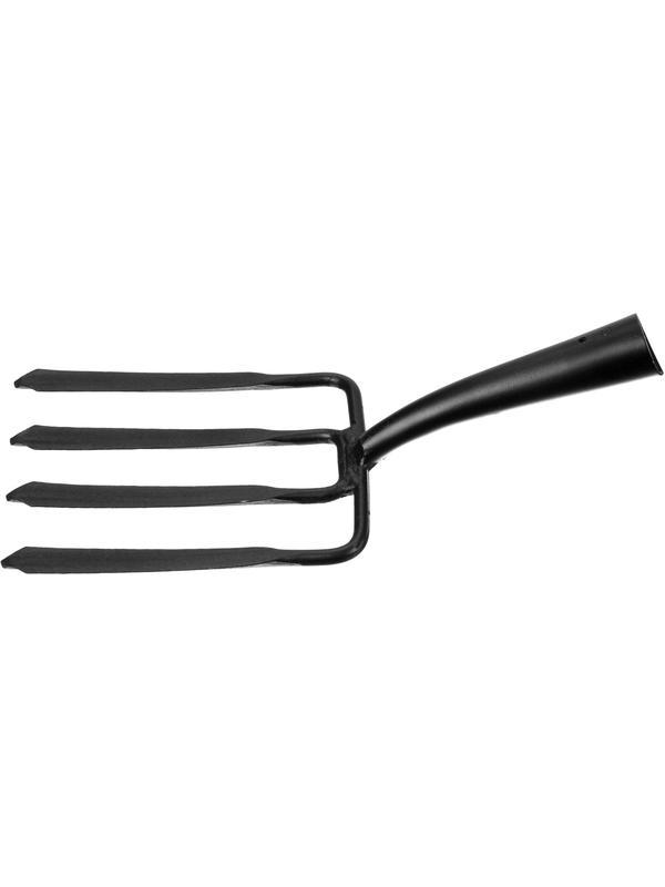 GRINDA 180 х 220 мм, кованые, четырёхрогие, без черенка, антикор. покрытие, вилы копальные(39711)