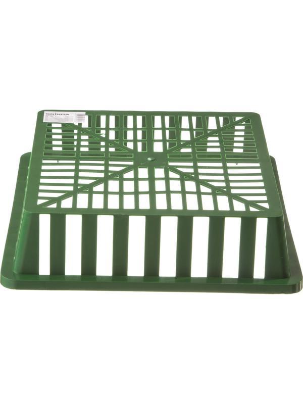 GRINDA 29 х 29 х 7 см, квадратная, посадочная корзина (422349)