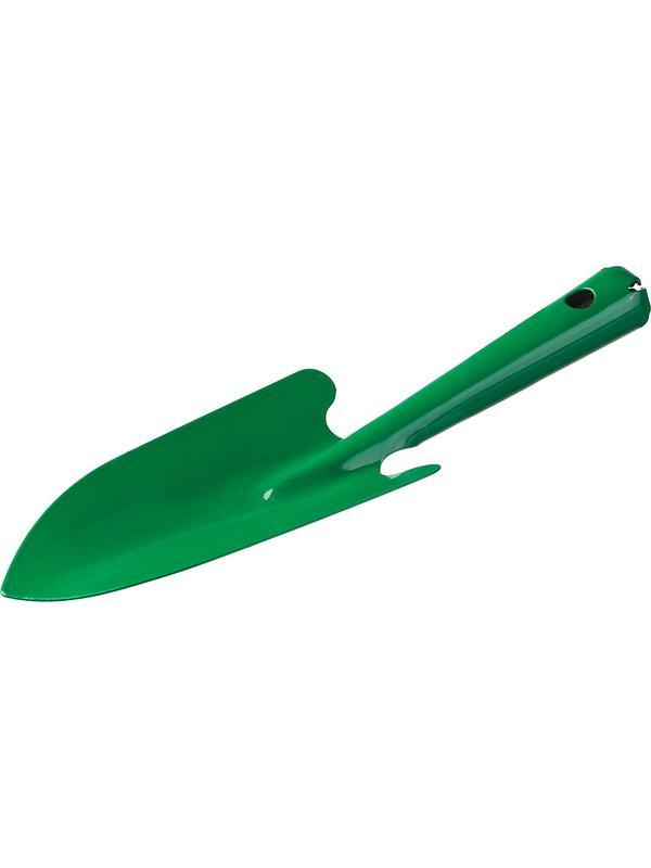 РОСТОК длина 170 мм, широкий, углеродистая сталь, металлическая ручка, посадочный совок (421421)