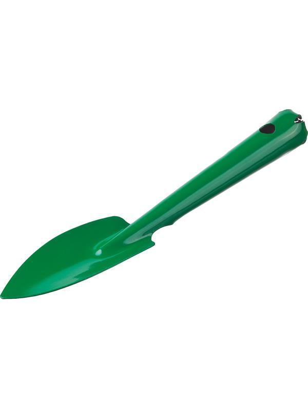 РОСТОК длина 114 мм, узкий, углеродистая сталь, металлическая ручка, посадочный совок (421422)