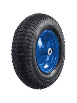 ЗУБР КПВ-1, 6.5″ х 390 мм, для тачки (арт. 39907), стальной диск, раб. давление 1.8 - 2 атм, пневматическое колесо, Профессионал (39902-1)